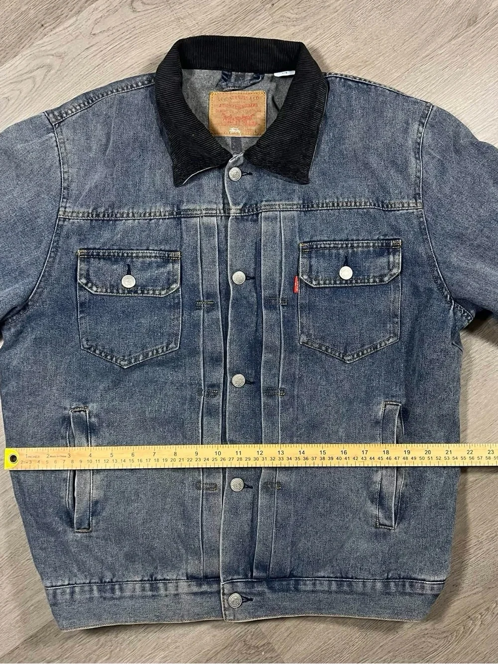 Stussy Levi’s Denim Jacket Size Large